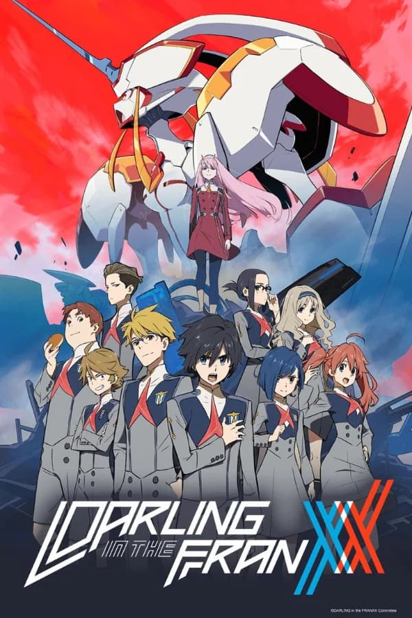  مترجم  DARLING in the FRANXX انمي 